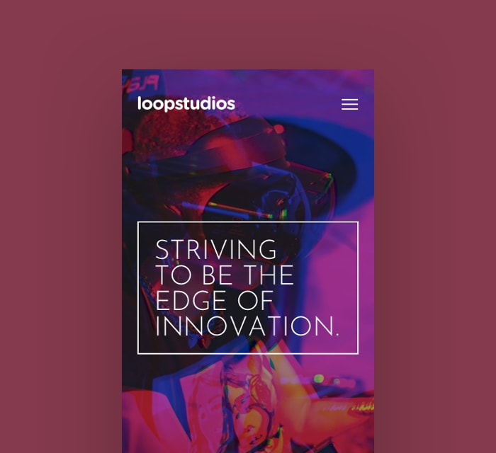 image of an app built for virtual reality experiences